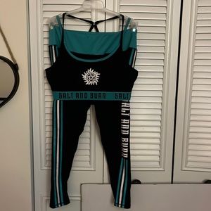 Supernatural Themed Two Piece Activewear Set